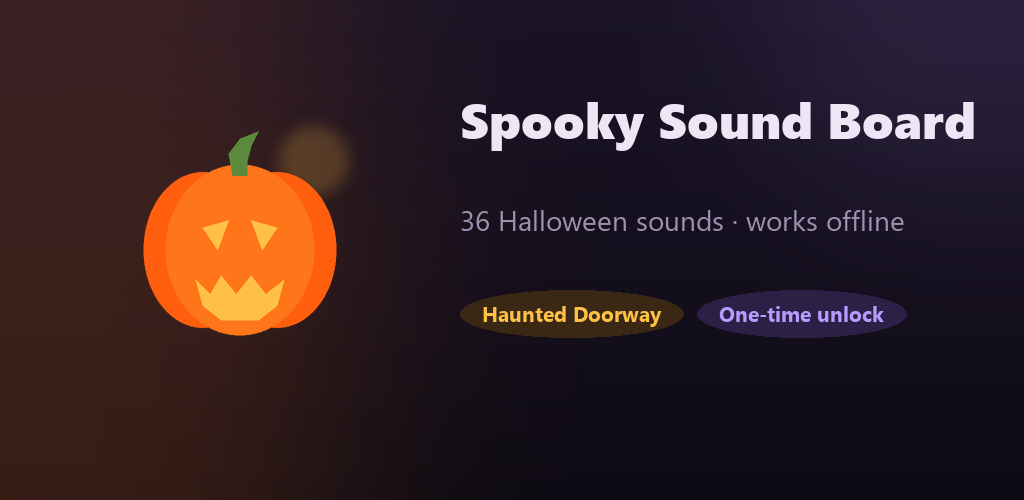 Spooky Sound Board — 100 Halloween sounds